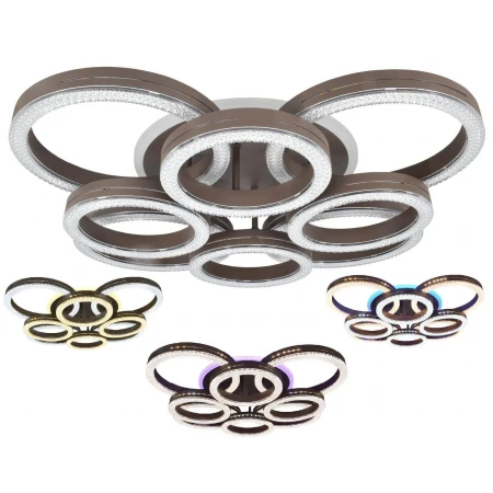 Светодиодная люстра M19664/4+4+1 COF 215W