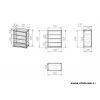 Комод Мебелайн-1 Комод Мебелайн-1