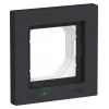 ATN441001 - ATLASDESIGN AQUA 1-постовая РАМКА IP44, КАРБОН ATN441001 - ATLASDESIGN AQUA 1-постовая РАМКА IP44, КАРБОН