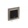 ATN320501 - ATLASDESIGN NATURE 1-постовая РАМКА, ОРГАНИЧЕСКОЕ СТЕКЛО ШАМПАНЬ ATN320501 - ATLASDESIGN NATURE 1-постовая РАМКА, ОРГАНИЧЕСКОЕ СТЕКЛО ШАМПАНЬ