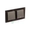 ATN320602 - ATLASDESIGN NATURE 2-постовая РАМКА, ОРГАНИЧЕСКОЕ СТЕКЛО МОККО ATN320602 - ATLASDESIGN NATURE 2-постовая РАМКА, ОРГАНИЧЕСКОЕ СТЕКЛО МОККО
