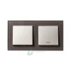 ATN320602 - ATLASDESIGN NATURE 2-постовая РАМКА, ОРГАНИЧЕСКОЕ СТЕКЛО МОККО ATN320602 - ATLASDESIGN NATURE 2-постовая РАМКА, ОРГАНИЧЕСКОЕ СТЕКЛО МОККО