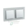 ATN330102 - ATLASDESIGN NATURE 2-постовая РАМКА, МАТОВОЕ ОРГАНИЧЕСКОЕ СТЕКЛО БЕЛЫЙ ATN330102 - ATLASDESIGN NATURE 2-постовая РАМКА, МАТОВОЕ ОРГАНИЧЕСКОЕ СТЕКЛО БЕЛЫЙ