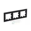 ATN331003 - ATLASDESIGN NATURE 3-постовая РАМКА, МАТОВОЕ ОРГАНИЧЕСКОЕ СТЕКЛО ЧЕРНЫЙ ATN331003 - ATLASDESIGN NATURE 3-постовая РАМКА, МАТОВОЕ ОРГАНИЧЕСКОЕ СТЕКЛО ЧЕРНЫЙ