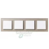 ATN320504 - ATLASDESIGN NATURE 4-постовая РАМКА, ОРГАНИЧЕСКОЕ СТЕКЛО ШАМПАНЬ ATN320504 - ATLASDESIGN NATURE 4-постовая РАМКА, ОРГАНИЧЕСКОЕ СТЕКЛО ШАМПАНЬ