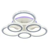 Светодиодная люстра 8017/3+3 WHT