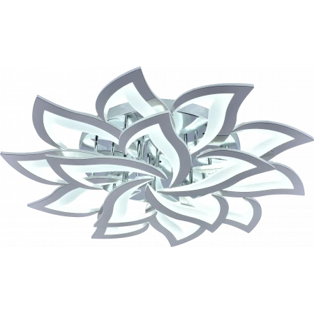 Светодиодная люстра 8845/10+5A (8028/10+5A) CHR