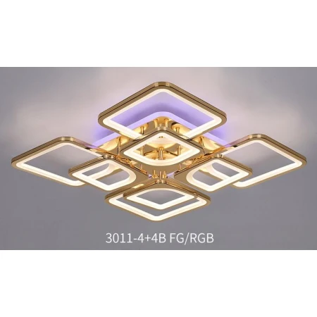 3011/4+4B FGD+RGB (1) Люстра N (RL)  3011/4+4B FGD+RGB (1) Люстра N (RL)