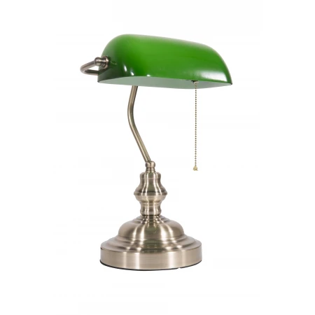 T2676/1G AB+GREEN (1) Настольная лампа NW 
