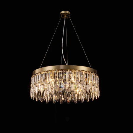 F6-ф600*H220(1200) BRONZE (1) Люстра подвесная (NW) # 