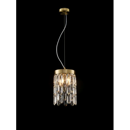 F6-ф200*H300 BRONZE (1) Подвесной светильник (NW) # 