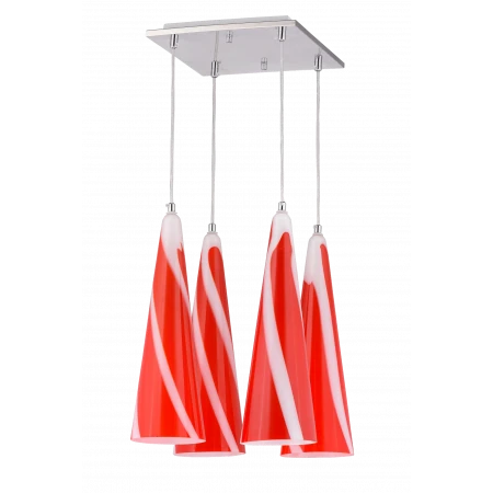 5067/4 RED (1) Люстра 