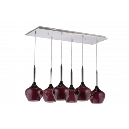 5068/6L PURPLE (1) Люстра 