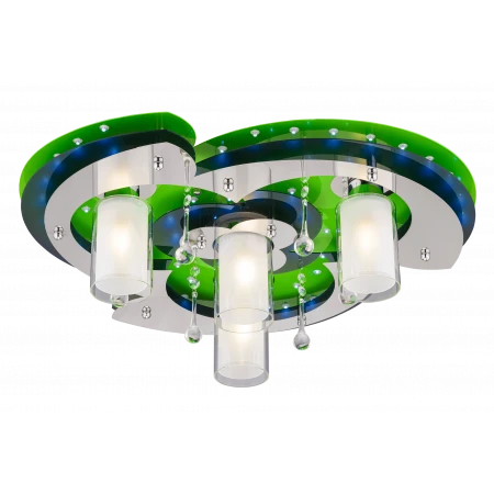 8354/4 GN+CR WT (1) Люстра # 