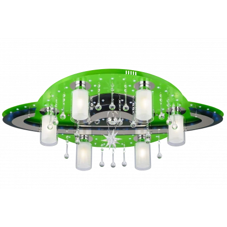 8364/6+1 GN+CR WT (1) Люстра # 