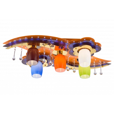 8365/5 OG+GD MIX (1) Люстра 