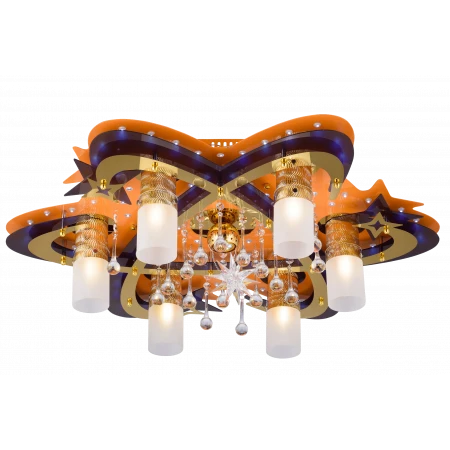 8367/6+1 OG+GD WT (1) Люстра # 