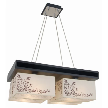 85353/4P WENGUE+CH (1) Люстра 