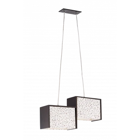 85502/2P WENGUE+CH (1/4) Люстра 