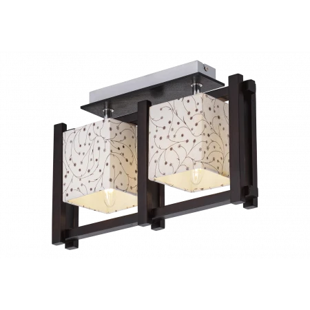 85557/2C WENGUE+CHROME (1/6) Люстра 