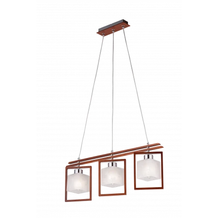 85573/3P WOOD+CH (1/4) Люстра 