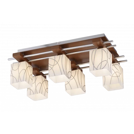 85662/6C CH+BR (1) Люстра 