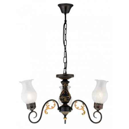 85676/3 BK+GD (1) Люстра 