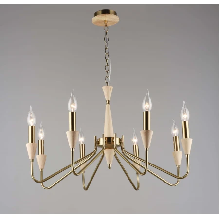 7049/8 COP+WOOD (1) Люстра RL 