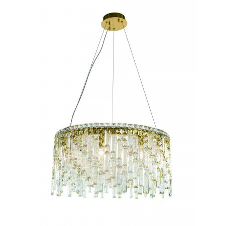 6073P/9A PLATING BRASS+CLEAR (1) Люстра NW  6073P/9A PLATING BRASS+CLEAR (1) Люстра NW