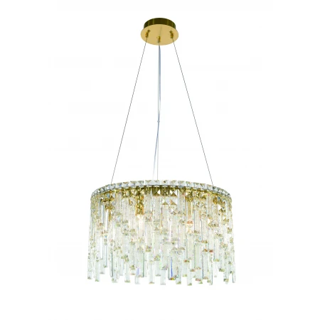 6073P/8A PLATING BRASS+CLEAR (1) Люстра NW  6073P/8A PLATING BRASS+CLEAR (1) Люстра NW