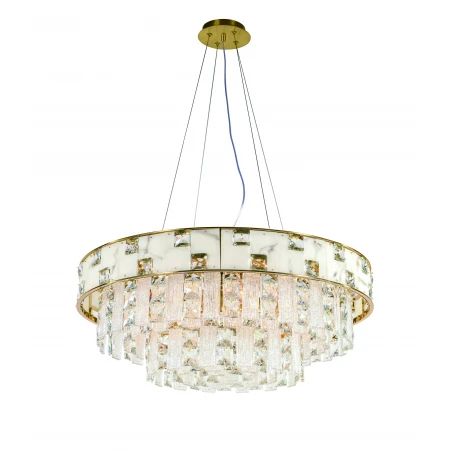 5860P/9 PLATING BRASS+CLEAR (1) Люстра NW  5860P/9 PLATING BRASS+CLEAR (1) Люстра NW