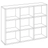 Стеллаж Домино СУ(ш3в1)