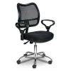 Кресло офисное CH-799SL, черный, текстиль Кресло офисное CH-799SL, черный, текстиль