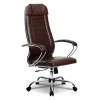 Компьютерное кресло Комплект 29, темно-коричневый, кожа