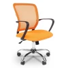 Кресло офисное Chairman 698, оранжевый, сетка, ткань Кресло офисное Chairman 698, оранжевый, сетка, ткань