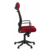 Кресло офисное Chairman 283, бордовый, черный, акрил сетчатый, текстиль Кресло офисное Chairman 283, бордовый, черный, акрил сетчатый, текстиль