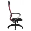Кресло офисное Комплект 23, красный, черный, ткань