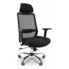 Кресло офисное Chairman 555 LUX, черный, акрил сетчатый, текстиль Кресло офисное Chairman 555 LUX, черный, акрил сетчатый, текстиль