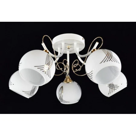 МС-MH31018/5 WH+FGD (4) светильник потолочный [01080856]