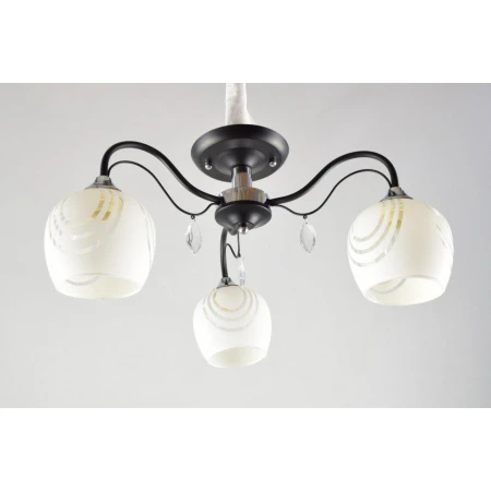 МС-MH31020A/3 BK+CR (6) светильник потолочный [01080852]