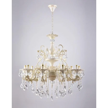 6628/10L LWG  (1) - Люстры Барокко (Свеча на ветру)