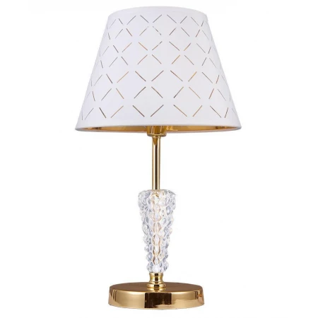 Настольная лампа 1016/1T-GD-WT ЭЛИСОН