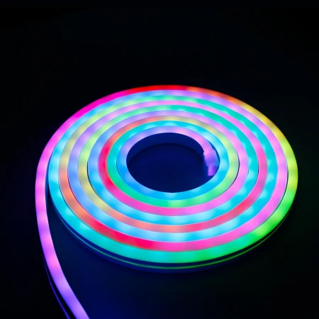 Комплект гибкого неона 12 В 7 Вт/м 48 Led/м 5050 IP65, односторонний мульти, 5 м Elektrostandard SLS 02 RGB IP 65