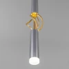 Подвесной светодиодный светильник Eurosvet 50191/1 LED матовое серебро/матовое золото Подвесной светодиодный светильник Eurosvet 50191/1 LED матовое серебро/матовое золото