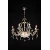Люстра классическая с хрусталем Eurosvet 22585/8+3 античная бронза