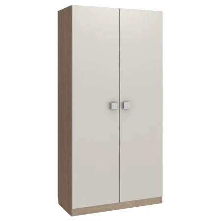 Шкаф 2-х дверный Анастасия бежевый Мисандея Стоун 