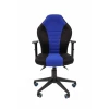 Игровое кресло Game 8, синий, черный, ткань TW