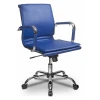 Кресло CH-993, синий, кожа искусственная