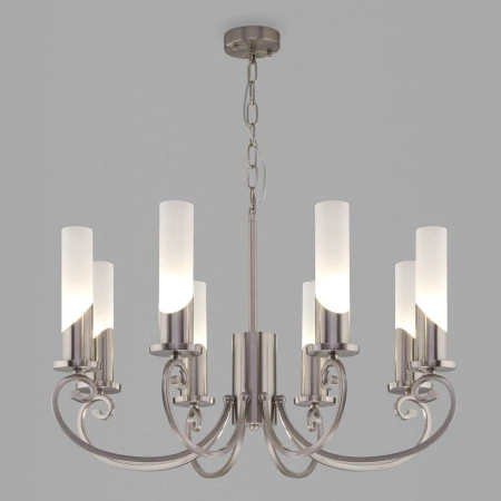 Люстра Eurosvet 60117/8 никель Banci Люстра Eurosvet 60117/8 никель Banci
