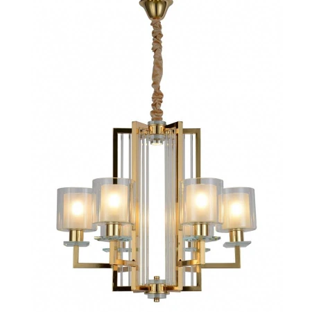 Люстра LUMINA DECO LDP 8012-6 F.GD Manhattan
